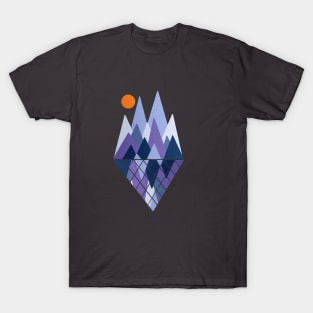 Geometric Mountains T-Shirt